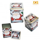 Snowmen Pattern Cookies Tin Box