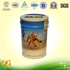 Puppy Food Packing Tin Can