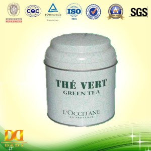 Green Tea Packing Tin Box
