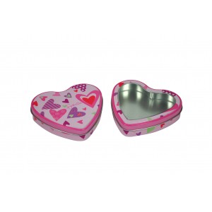Heart Shaped Gift Tin Box