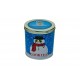 Snowman Pattern Christmas Gift Tin Can